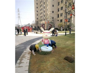 阜陽雕塑廠家的材料都是什么？
